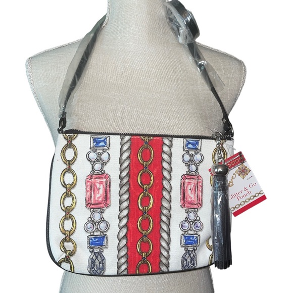 ❌SOLD❌ NWT Brighton Glitter & Go Pouch - Picture 3 of 10